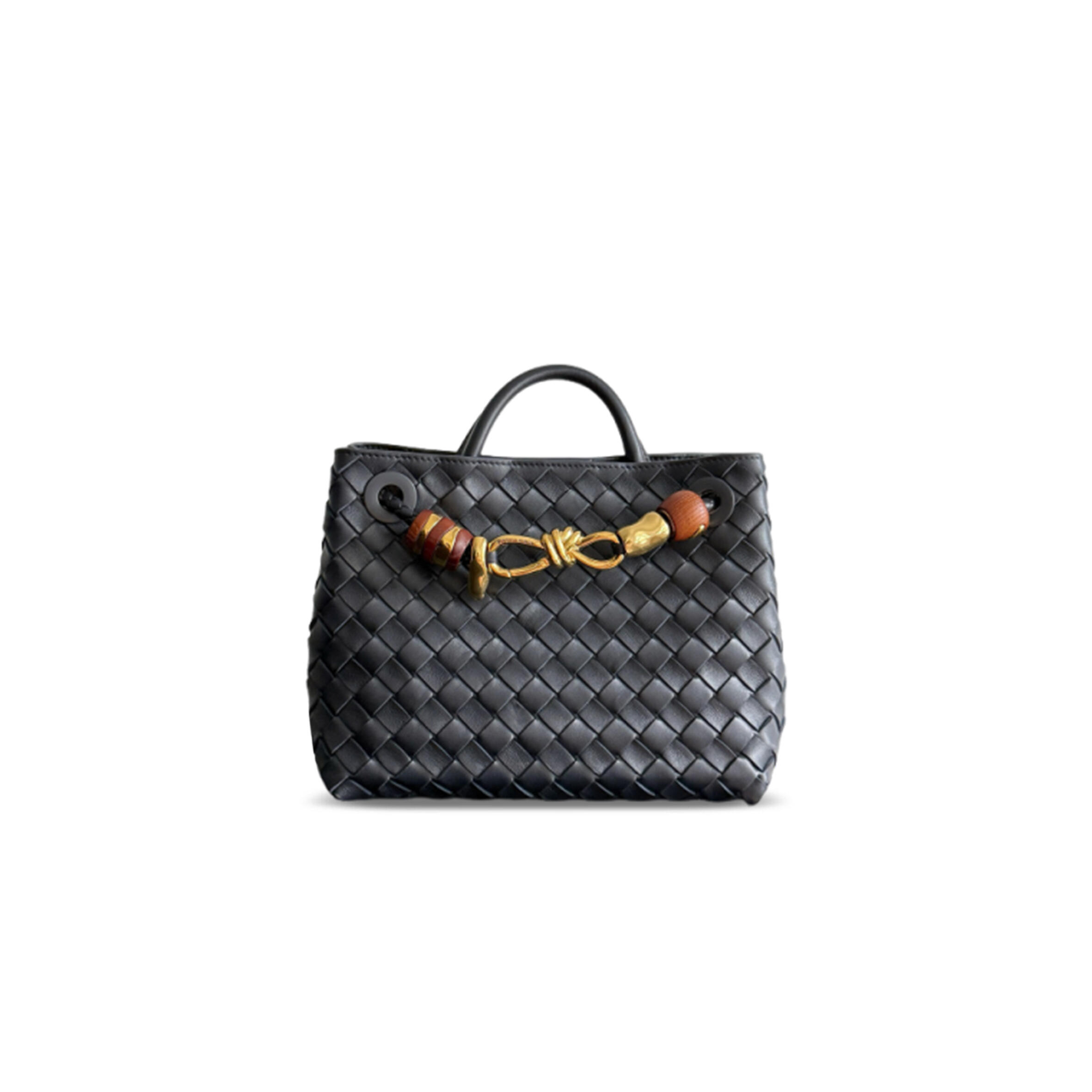 BOTTEGA VENETA SMALL ANDIAMO SPACE BLUE 743568 (25*22*10.5cm)
